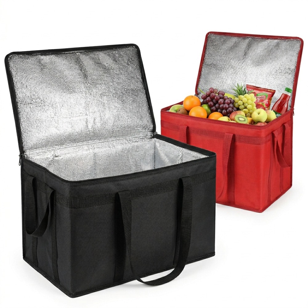 Food Storage In Cooler - 折りたたみ式断熱サーマルバッグポータブル食品保存ポーチ再利用可能なクーラーポーチピクニックアウトドア旅行食品飲料保管用
