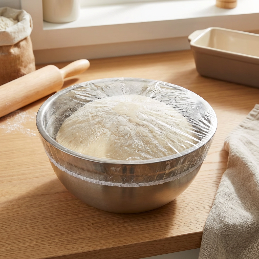 Food Storage Plastic Bag - 伸縮性のある食品保存袋 - キッチン用使い捨てボウルカバー、食品を新鮮に保つための再利用可能なプラスチックラップ、ほとんどのボウルにフィット