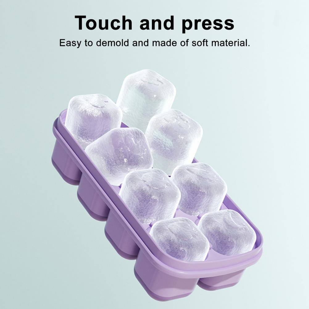 Food Storage Silicone - 様々な飲み物用製氷皿、家族向けBPAフリーシリコン製氷皿、カクテル、ベビーフード保存用