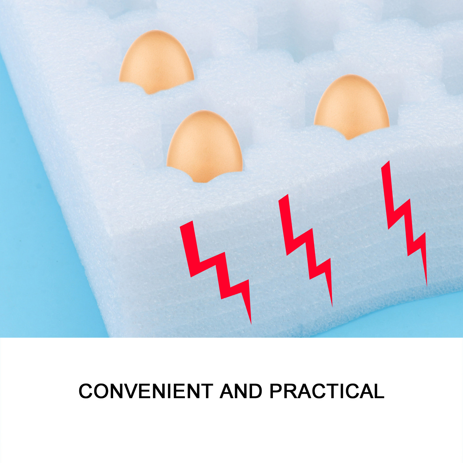 Egg Storage Holder - 2個入り 耐衝撃卵ホルダー 40スロット プレミアムPE収納容器 家庭用および卵販売店用 保護落下防止設計
