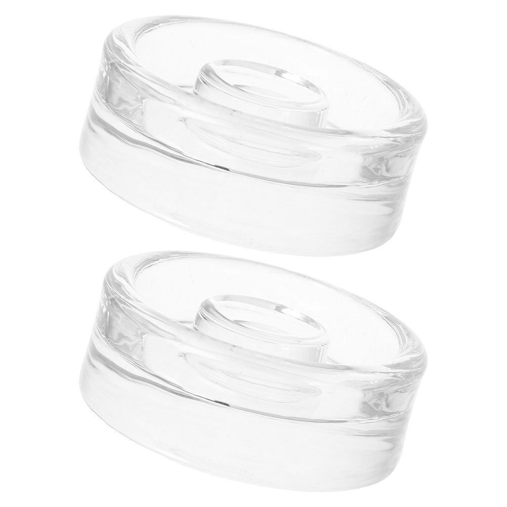 Food Storage Jar Glass - 2個入り広口発酵用ガラス製重り メイソンジャー用重り 安定圧力缶詰用品 ピクルス発酵 食品保存用