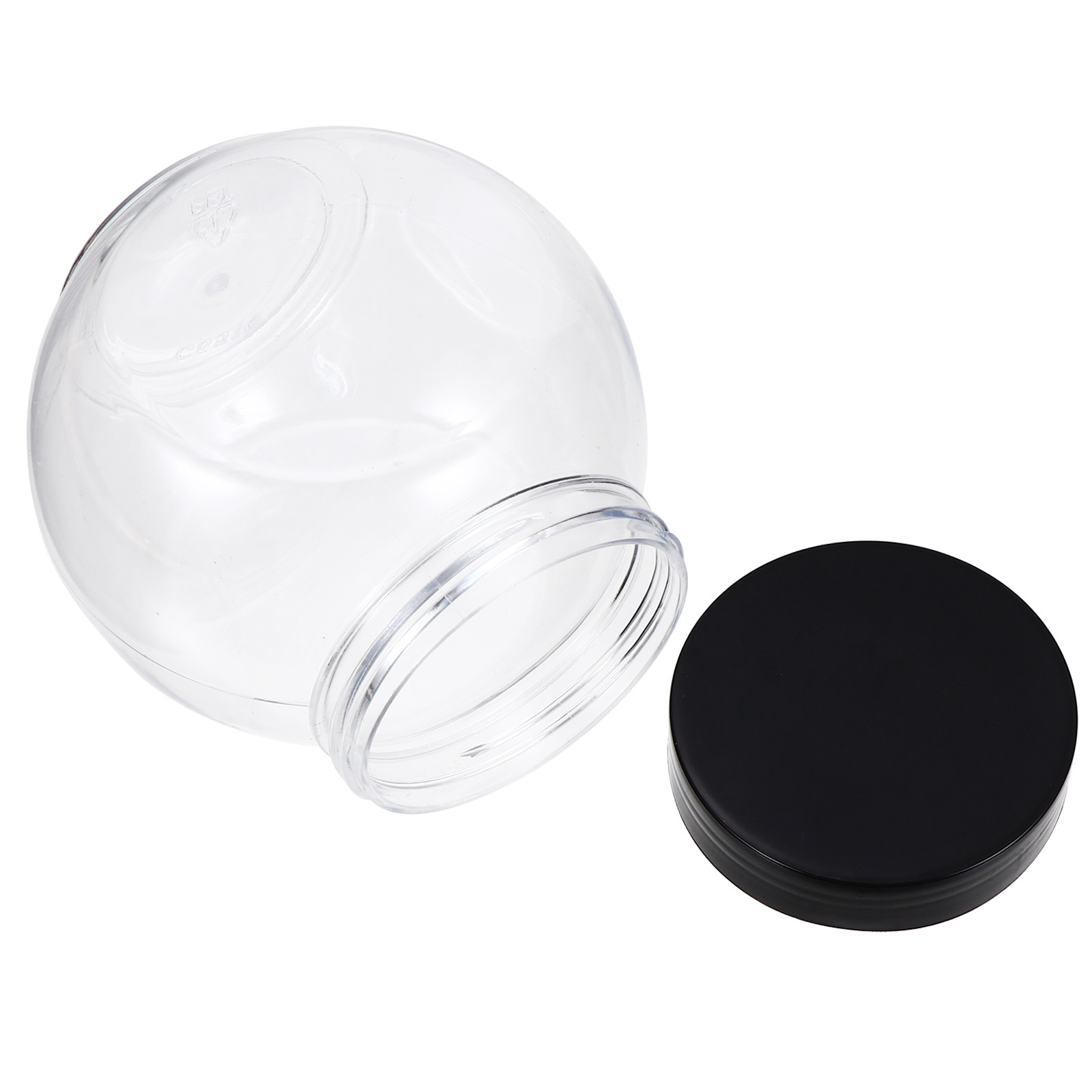 Food Storage Canister - 1 セット食品保存缶透明 424 ミリリットル防湿密封キャニスター蜂蜜砂糖茶コーヒークッキー保存缶用