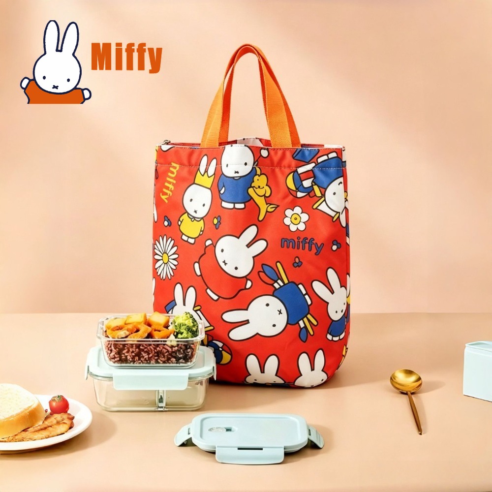 Food Storage Organization - かわいいミッフィーランチバッグかわいいウサギサーマルトートバッグ防水断熱弁当箱コンテナ食品ポーチオーガナイザーピクニックギフト