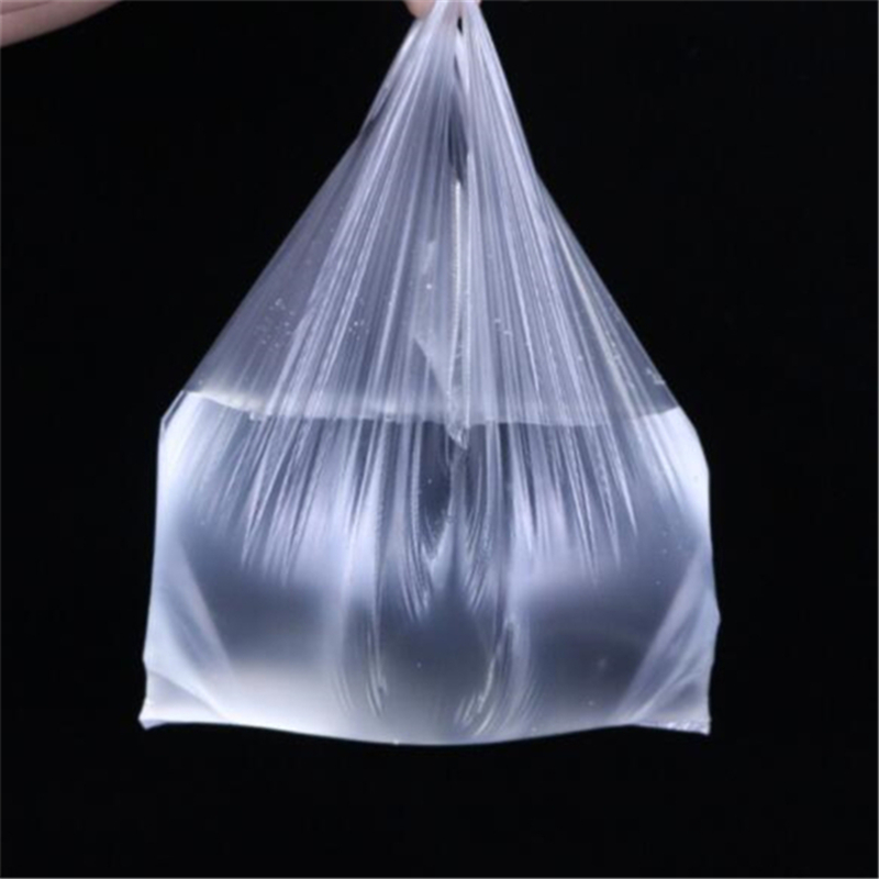 Food Storage Plastic Bag - 100 ピース/パック耐久性のある透明なビニール袋多機能スーパーマーケットバッグ食品ショッピングバッグ家庭用収納キッチン用品
