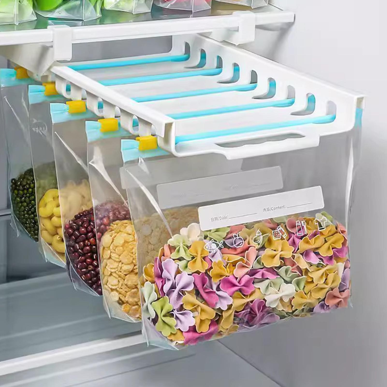 Food Storage Zipper Bags - 食品保存袋 15 個 食品グレードの保存容器 漏れ防止容器 再利用可能なジッパー付きフレッシュバッグ