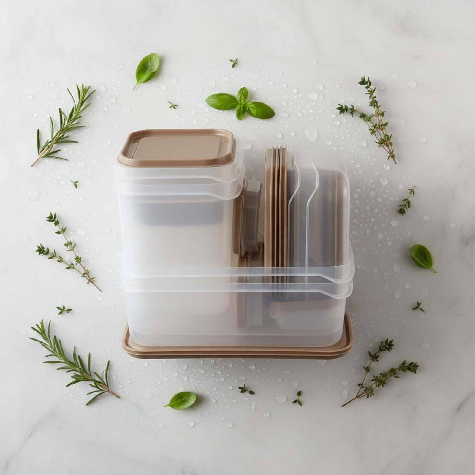 17個入り冷蔵庫収納ボックスセット、漏れ防止プラスチック食品 - Food Storage Box Plastic のレビューと価格