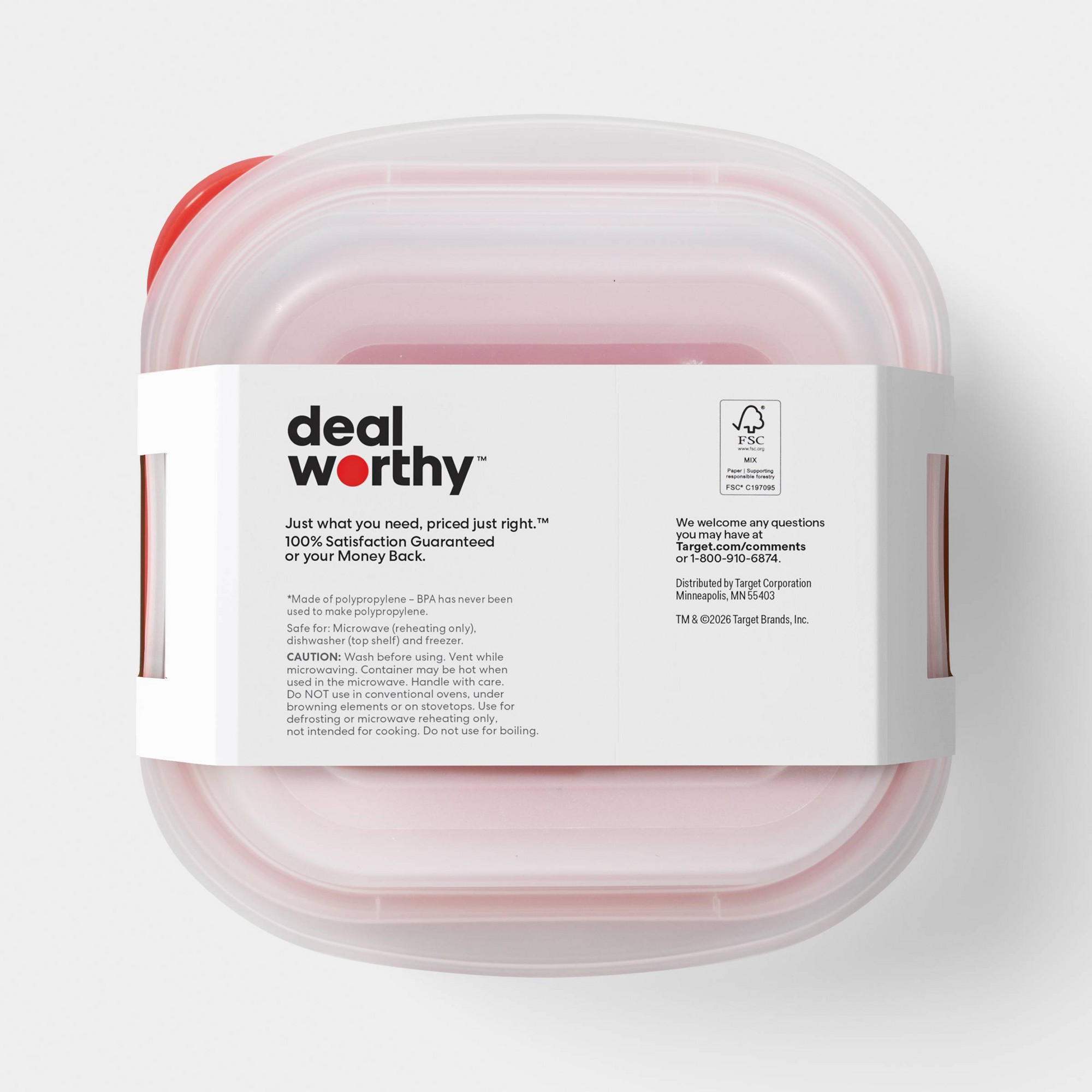 4個入り小型正方形食品保存容器、スナップ蓋付き、23オンス再 - Food Storage Prep Containers のレビューと価格