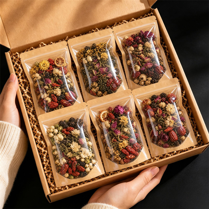 100 個透明クラフト紙包装スタンドアップバッグ食品グレード - Food Storage Zipper Bags のレビューと価格