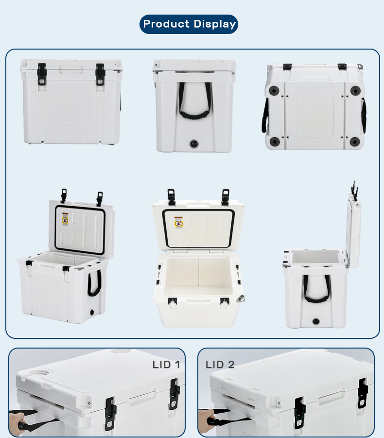 2024年45QT新型断熱ハードクーラーボックス、サーマルP - Food Storage In Cooler のレビューと価格