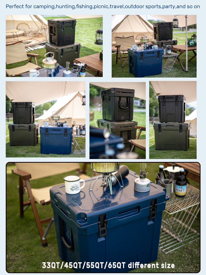 2024年45QT新型断熱ハードクーラーボックス、サーマルP - Food Storage In Cooler のレビューと価格