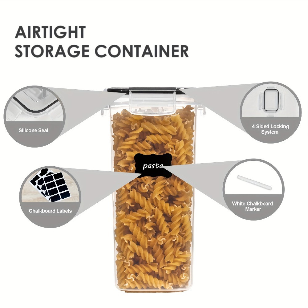 24個入り食品保存容器 12箱 12蓋 気密パントリーオーガ - Food Storage Canister のレビューと価格