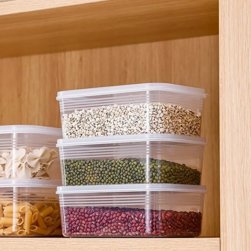 肉や野菜用の冷蔵庫収納ボックス、鮮度保持収納ボックス、透明食 - Food Storage Box Plastic のレビューと価格