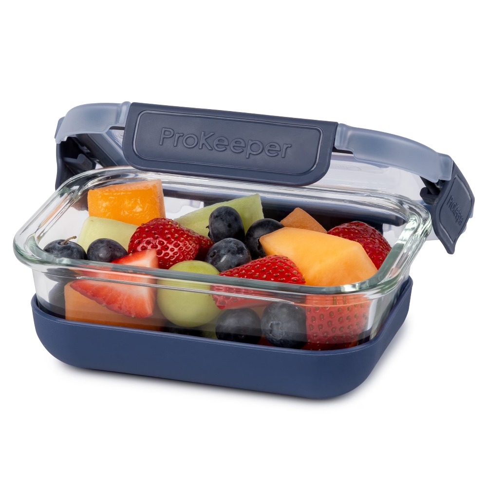 2パック 1.6カップ ガラス製食品保存容器 滑り止めシリコ - Food Storage Silicone のレビューと価格