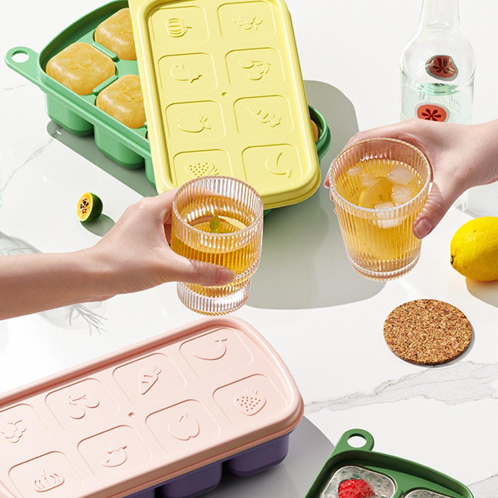 様々な飲み物用製氷皿、家族向けBPAフリーシリコン製氷皿、カ - Food Storage Silicone のレビューと価格
