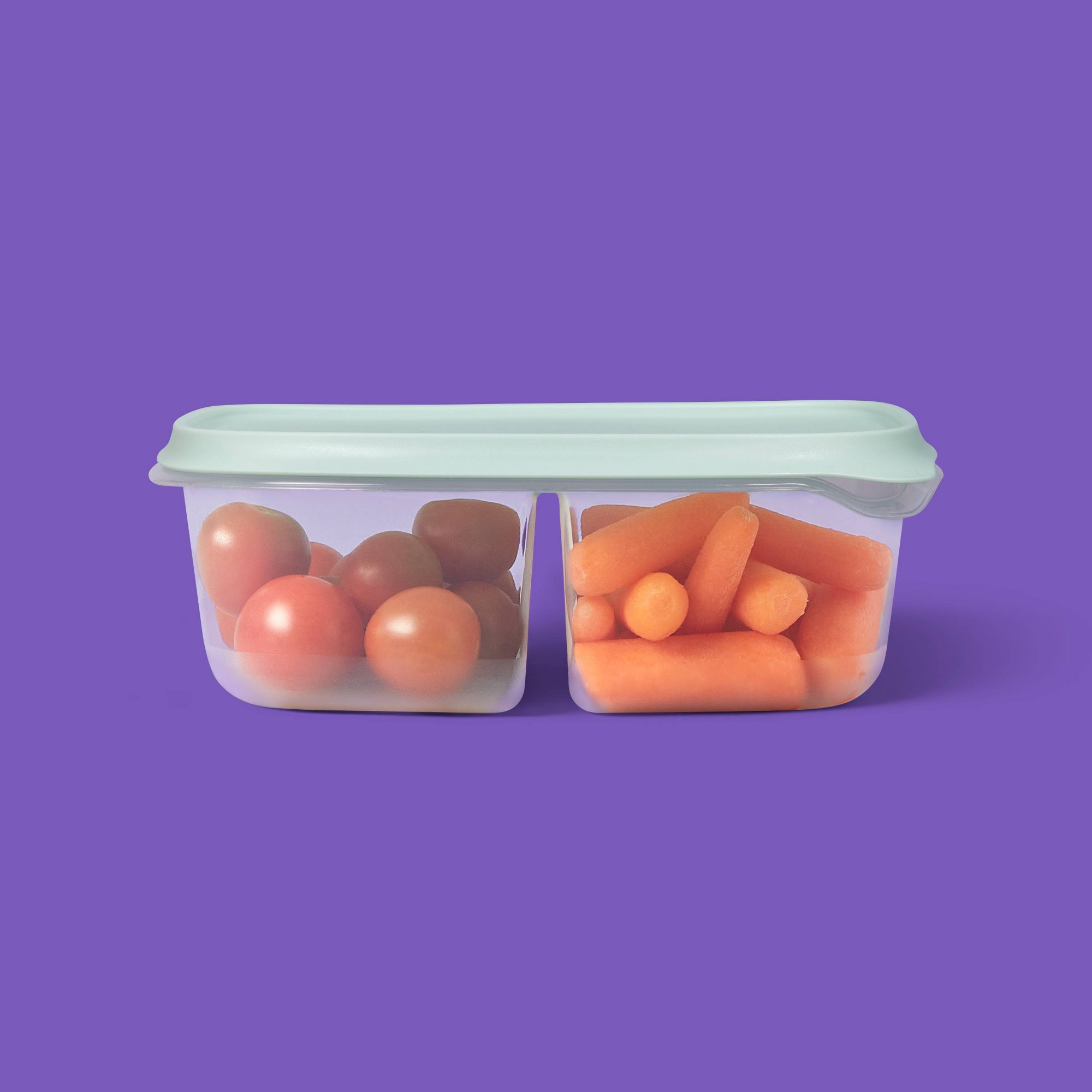 3個入り透明プラスチック製分割長方形食品保存容器、スナップ蓋 - Food Storage Prep Containers のレビューと価格