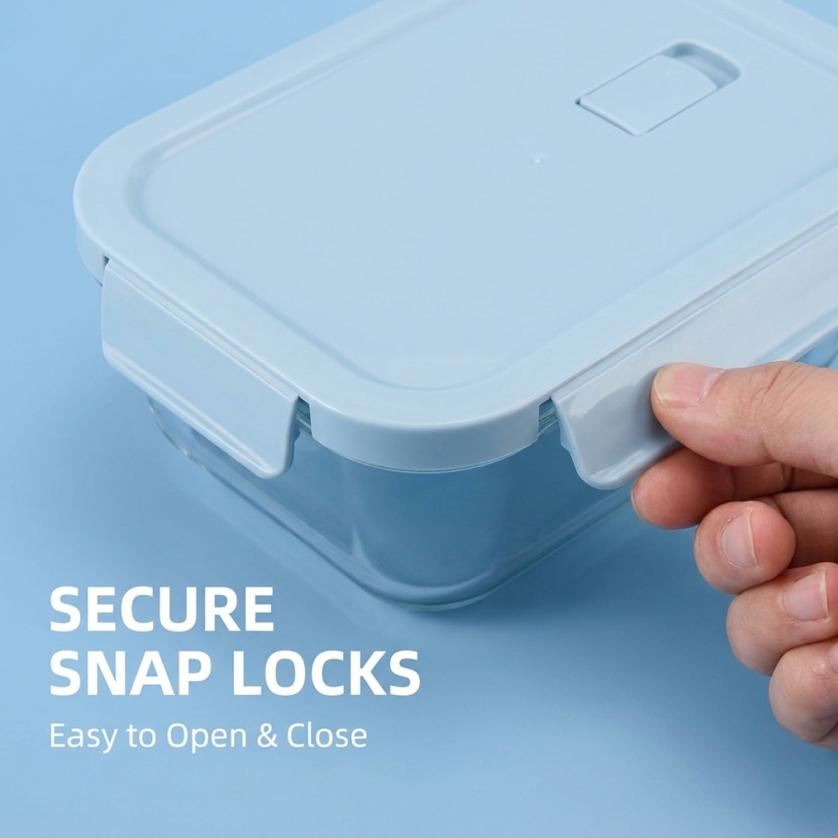 2個セット ガラス製ミールプレップ容器 BPAフリー 気密ラ - Food Storage Prep Containers のレビューと価格