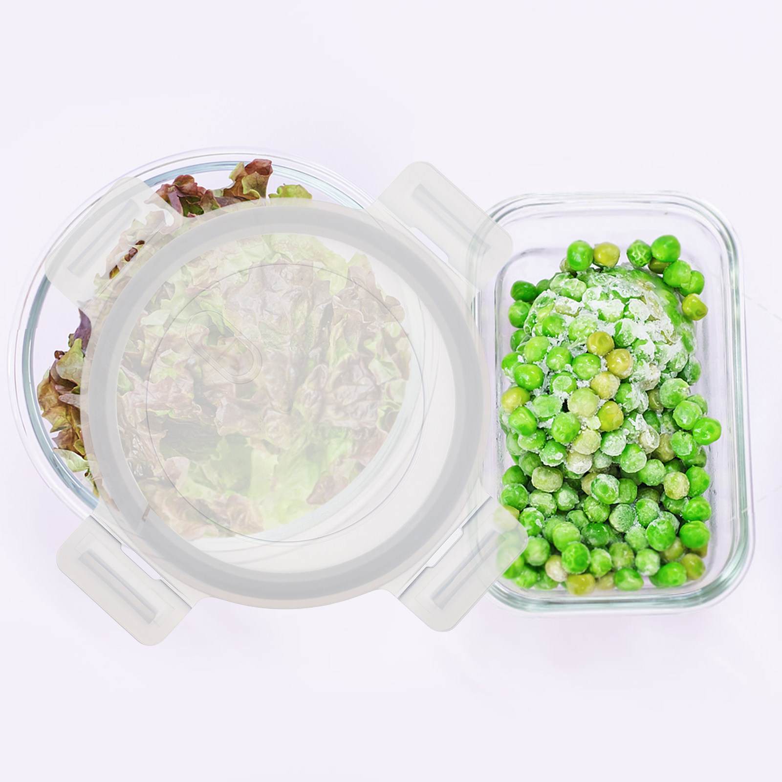 ガラス容器蓋交換用気密シリコンガスケットシール漏れ防止丸型食 - Food Storage Glass Round のレビューと価格