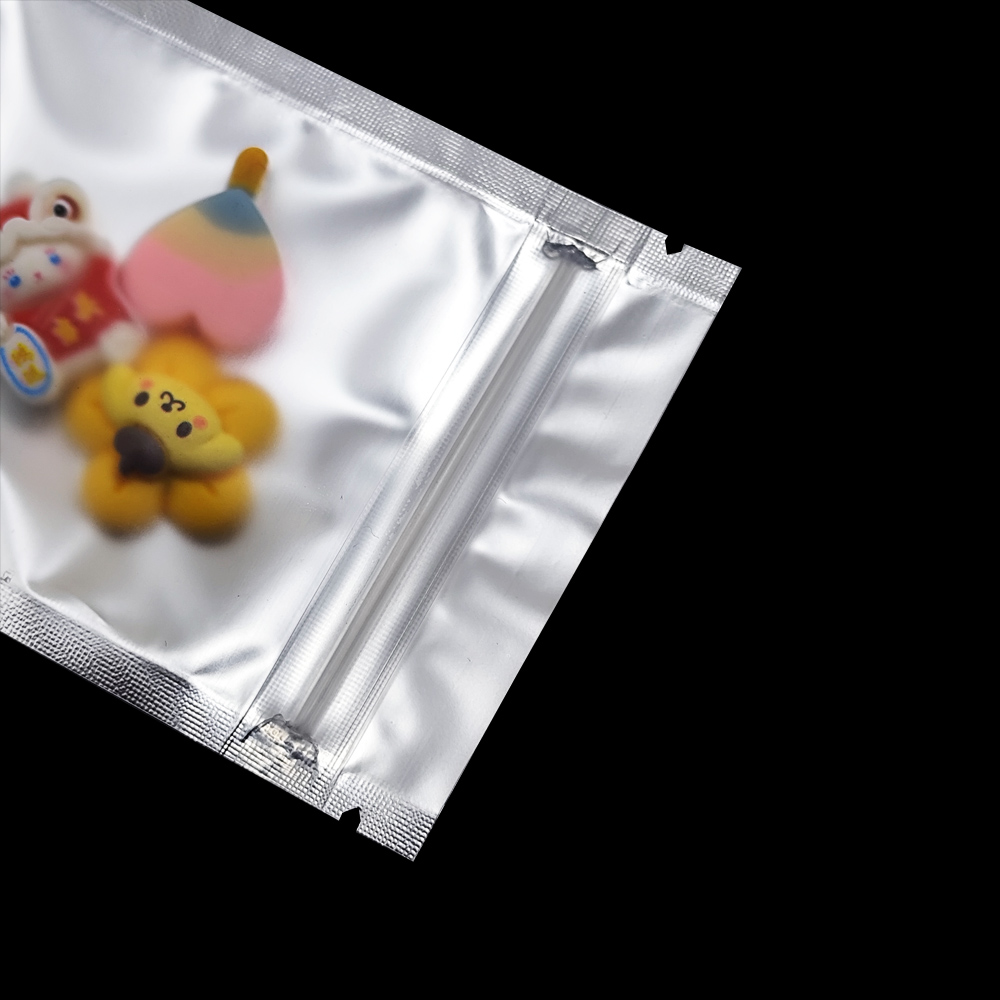 ジッパー付きの透明なビニール袋,再封可能なアルミホイルバッグ - Food Storage Plastic Bag のレビューと価格