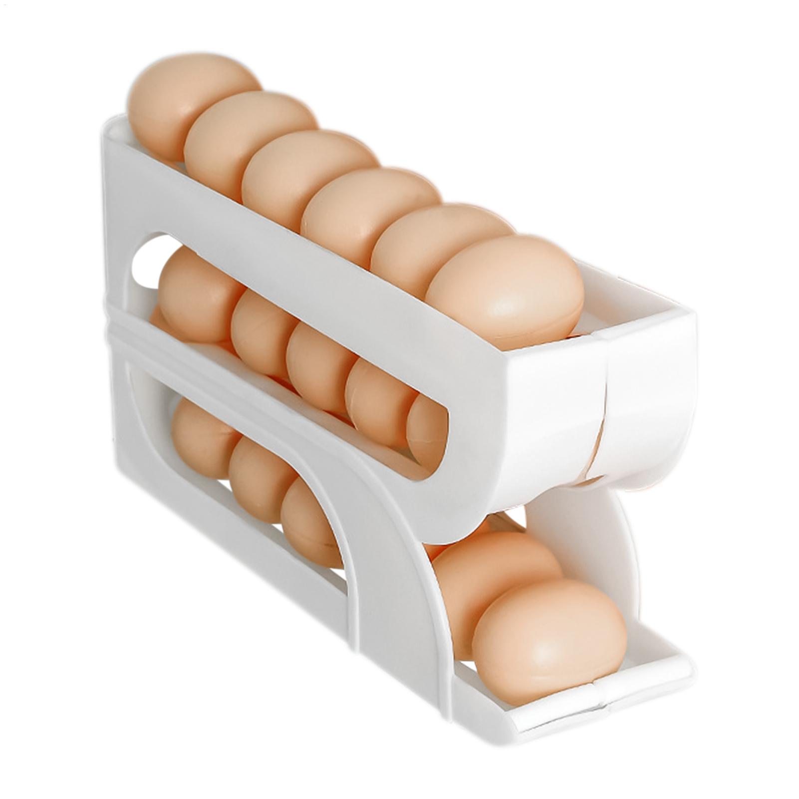 自動卵回転式ラック 新型家庭用キッチン専用 卵回転式ラック  - Egg Storage Holder のレビューと価格
