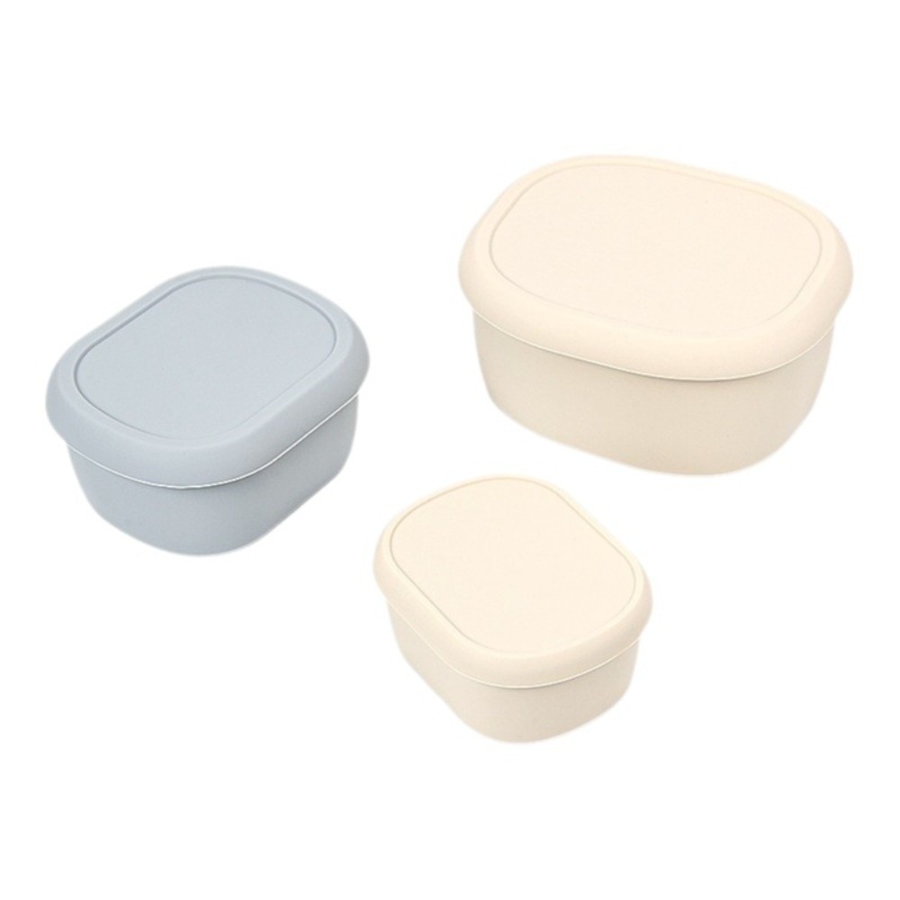 新しい食品グレードのシリコンランチボックス 200/300/ - Food Storage Silicone のレビューと価格
