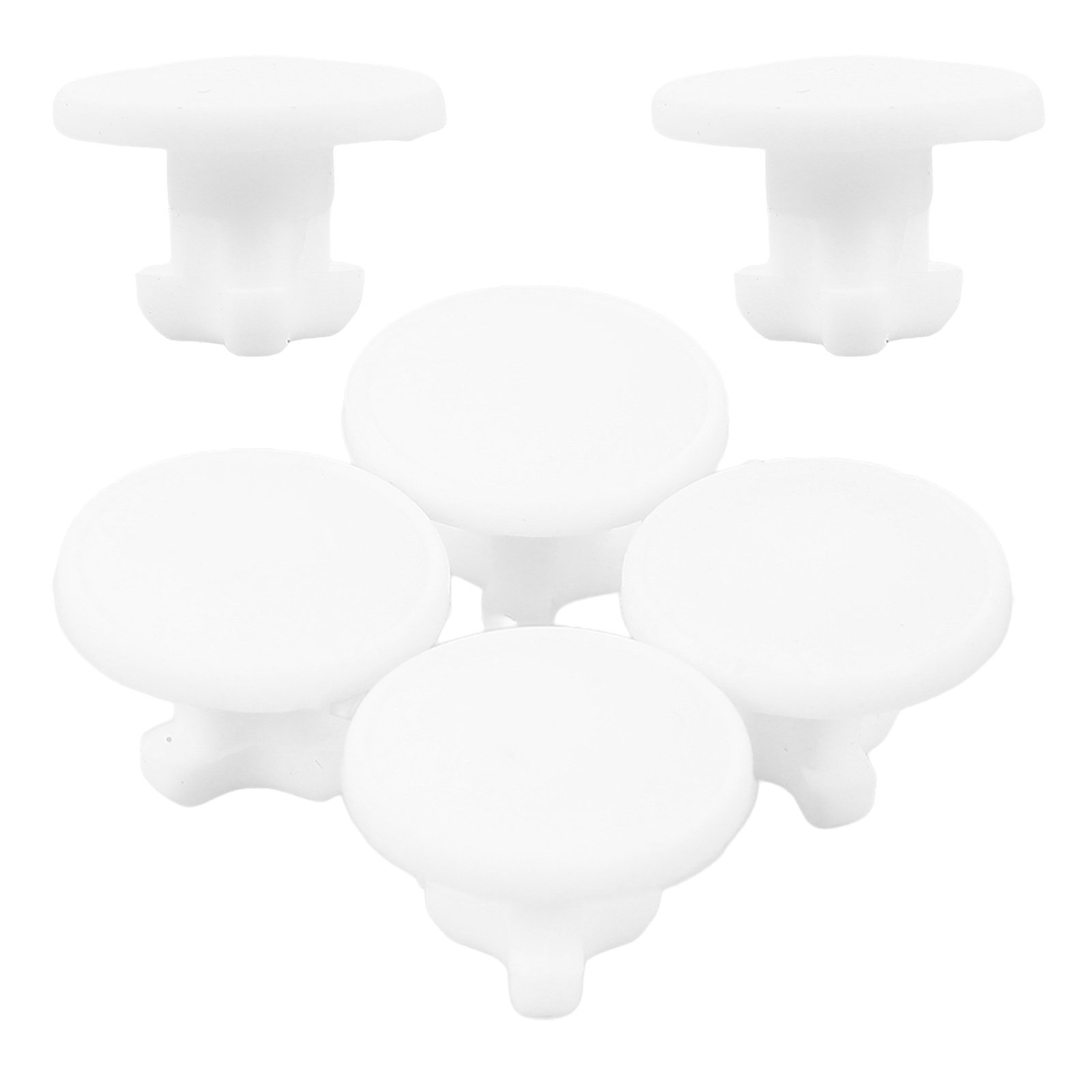 6 個の白い再利用可能なシリコン製ベントストッパーキャップ気 - Food Storage Silicone のレビューと価格