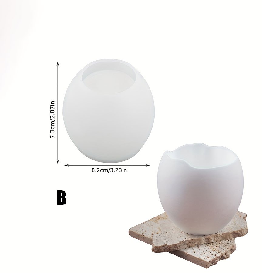 [樹脂型] DIY樹脂キャンドルホルダーと収納ボックス用のシ - Egg Storage Holder のレビューと価格