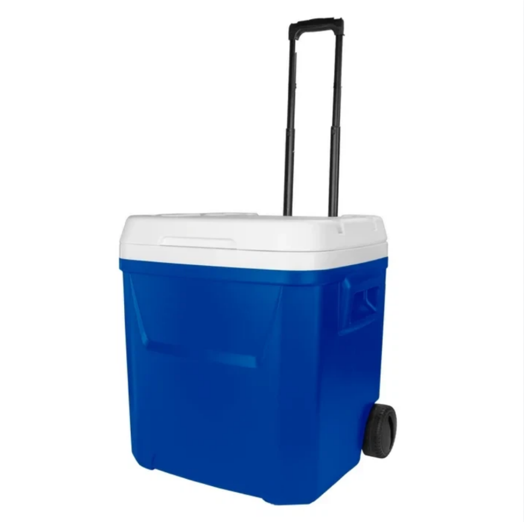 60QTブルーラグナホイール付きハードサイドアイスチェストク - Food Storage In Cooler のレビューと価格