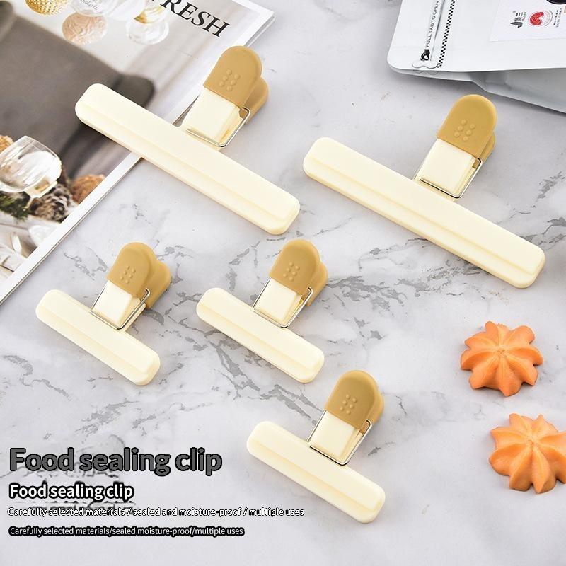 3 個のポータブルビニール袋クリップキッチン食品スナックシー - Food Storage Plastic Bag のレビューと価格