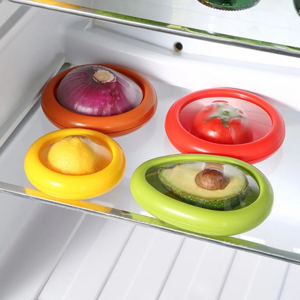 透明なアボカド鮮度保持食品保存容器、玉ねぎ、トマト、レモン鮮 - Food Storage Box Plastic のレビューと価格