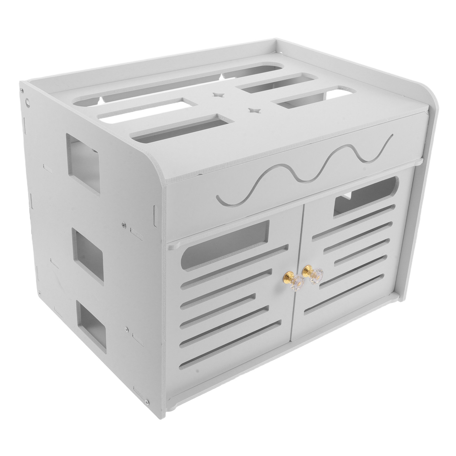 3層WiFiルーター収納ボックス ワイヤレスルーターオーガナ - Food Storage Box Plastic のレビューと価格