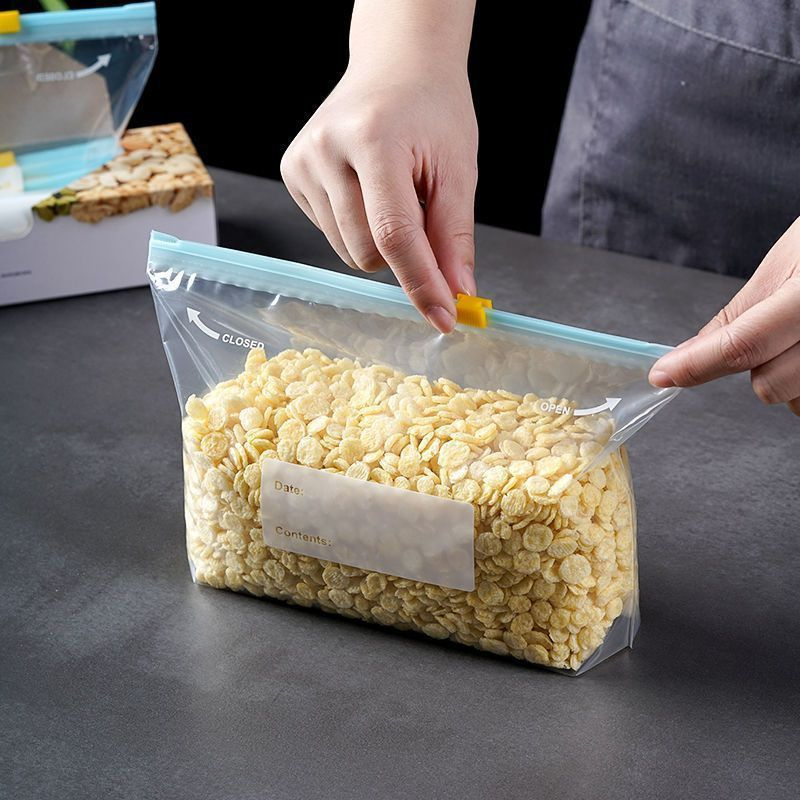 100 個のスライダーガロン食品保存冷凍庫バッグ、スタンドア - Food Storage Zipper Bags のレビューと価格