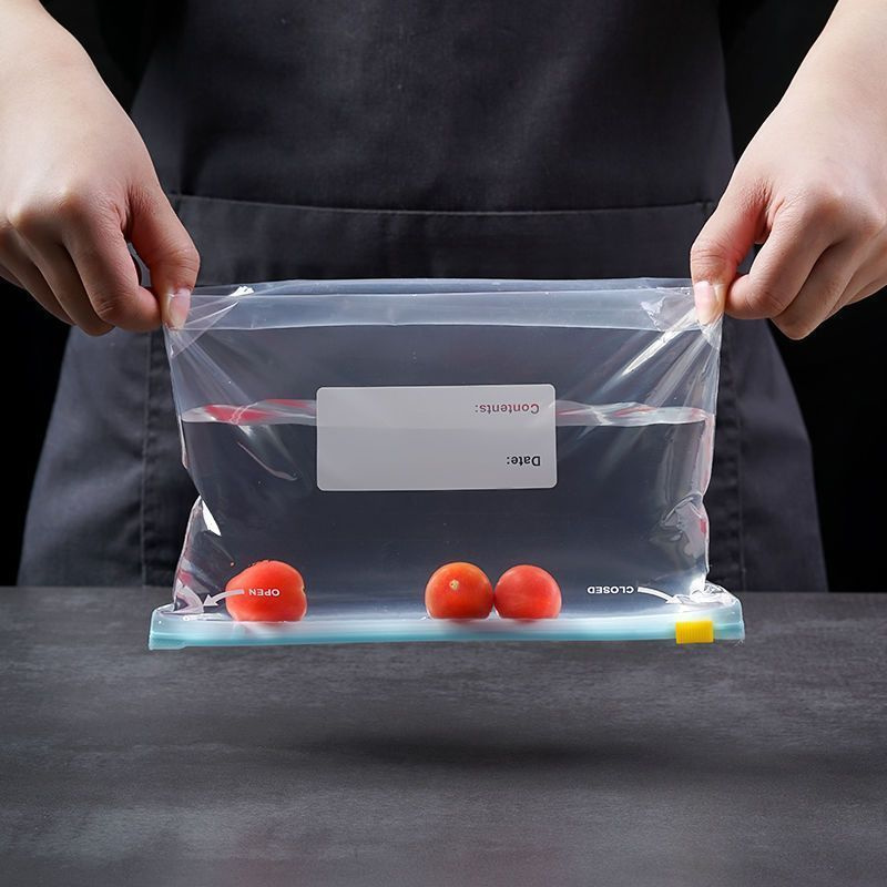 100 個のスライダーガロン食品保存冷凍庫バッグ、スタンドア - Food Storage Zipper Bags のレビューと価格