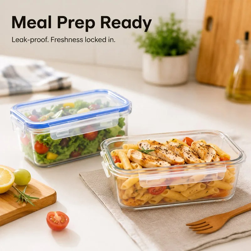 4サイズ冷蔵庫収納ボックス食品プラスチック製鮮度保持冷蔵庫プ - Food Storage Box Plastic のレビューと価格