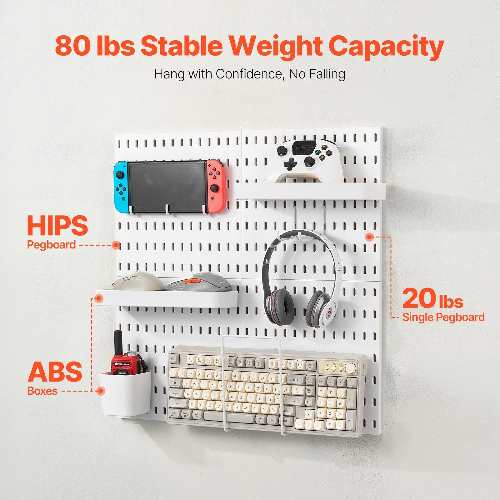 モジュール式プラスチックペグボードウォールオーガナイザーコン - Food Storage System のレビューと価格