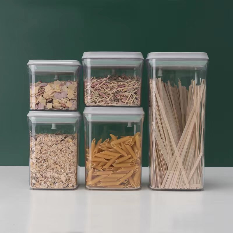工場直送 密閉食品保存容器セット 8個 キッチンパントリー整 - Food Storage Canister のレビューと価格