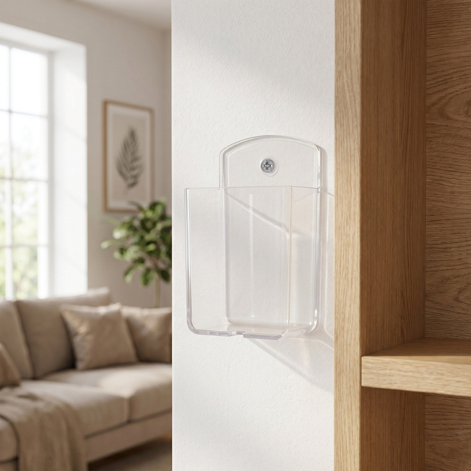 リモコンホルダー 壁掛け 3.9x2.5x1.2インチ プラ - Food Storage Box Plastic のレビューと価格