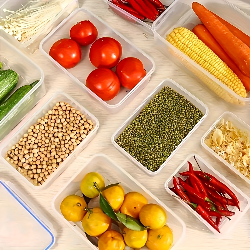 8個セットには、4つの容器と4つの蓋が含まれています。気密食 - Food Storage System のレビューと価格