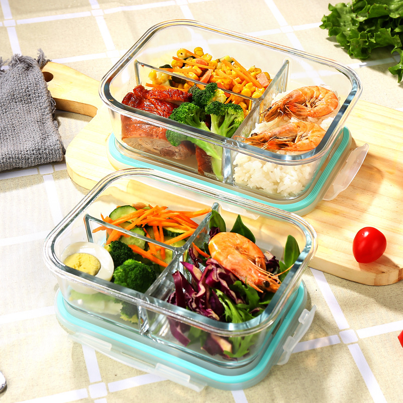 ガラス製鮮度保持容器 高硼珪酸耐熱電子レンジ対応弁当箱 冷蔵 - Food Storage System のレビューと価格