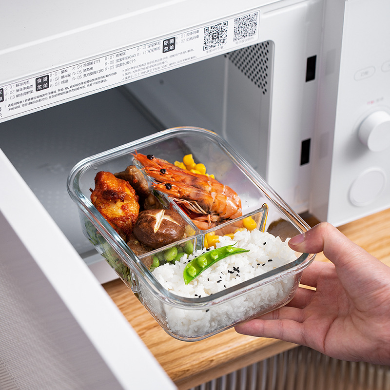 ガラス製鮮度保持容器 高硼珪酸耐熱電子レンジ対応弁当箱 冷蔵 - Food Storage System のレビューと価格