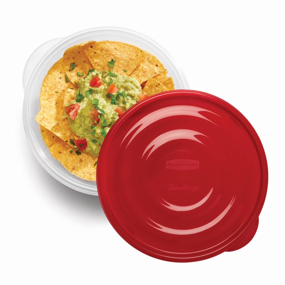 蓋付き大型丸型食品保存容器、3個セット、各容量6.2カップ、 - Food Storage Prep Containers のレビューと価格