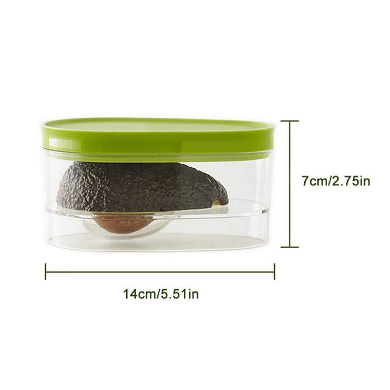 アボカド食品保存ボックス省スペースプラスチックフルーツコンテ - Food Storage In The Kitchen のレビューと価格