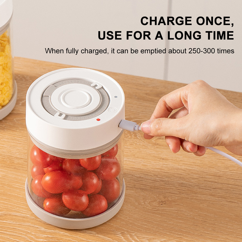キッチン防湿ガラスコーヒー豆ジャー自動インテリジェント真空保 - Food Storage Canister のレビューと価格