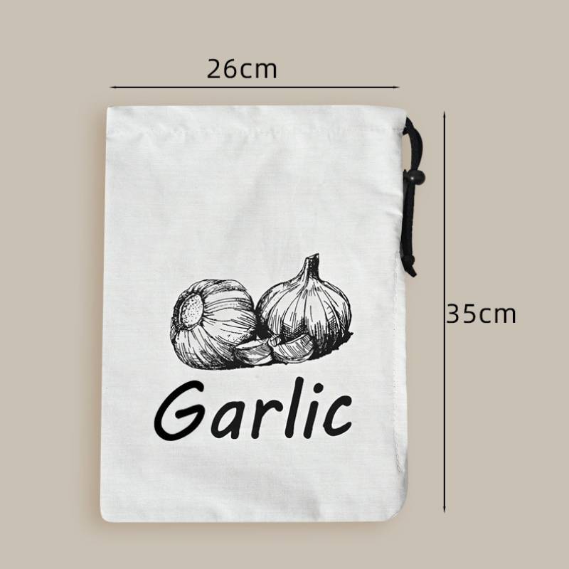 ポテト・玉ねぎ・ニンニク柄収納バッグ　丈夫なキッチン野菜収納 - Food Storage Zipper Bags のレビューと価格