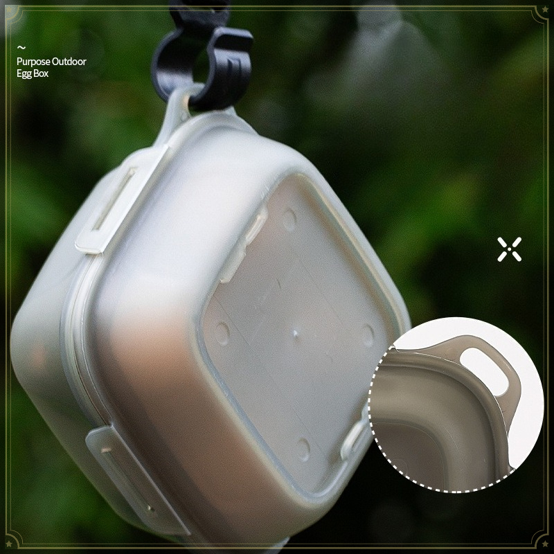 卵収納ボックス 2 in 1 ポータブル耐衝撃性 吊り下げ穴 - Egg Storage Holder のレビューと価格