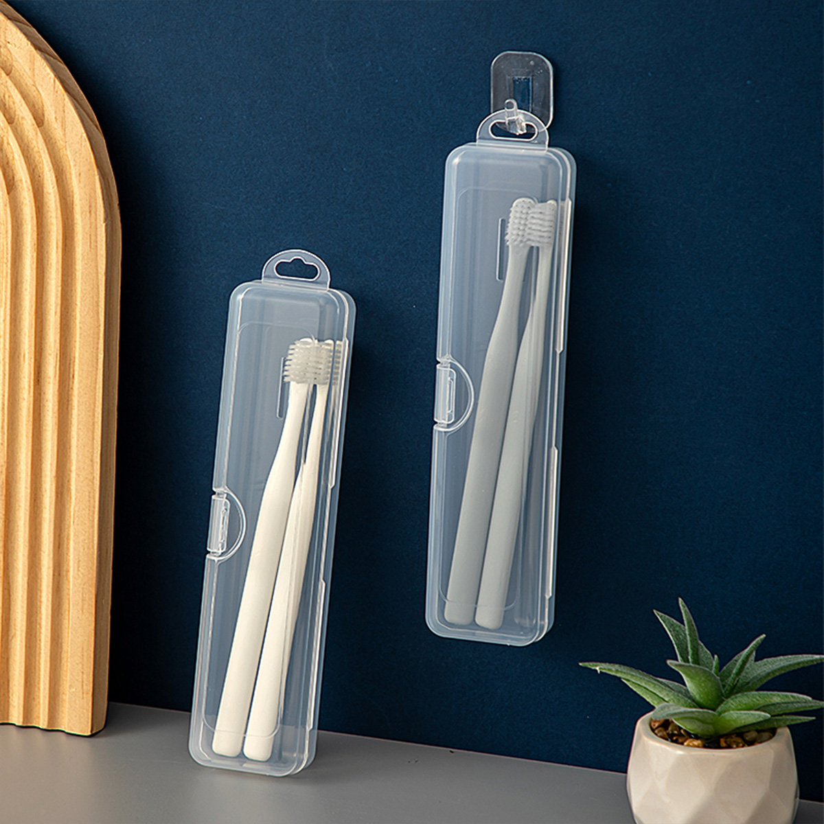 WORTHBUY 歯ブラシ用のポータブルプラスチックオーガナ - Food Storage System のレビューと価格