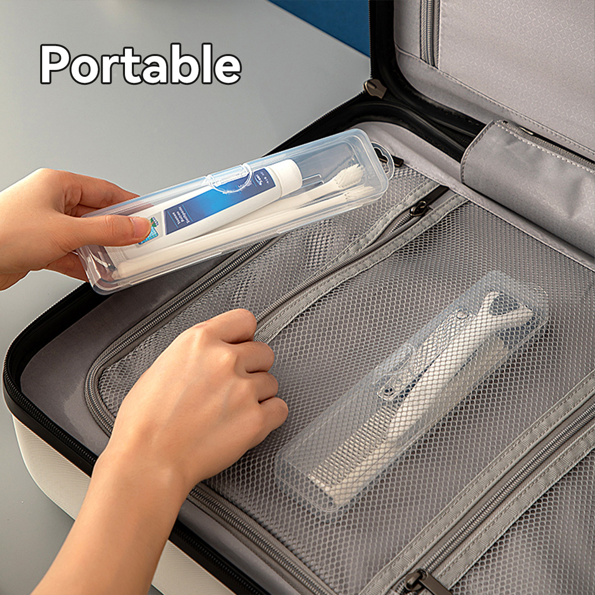 WORTHBUY 歯ブラシ用のポータブルプラスチックオーガナ - Food Storage System のレビューと価格