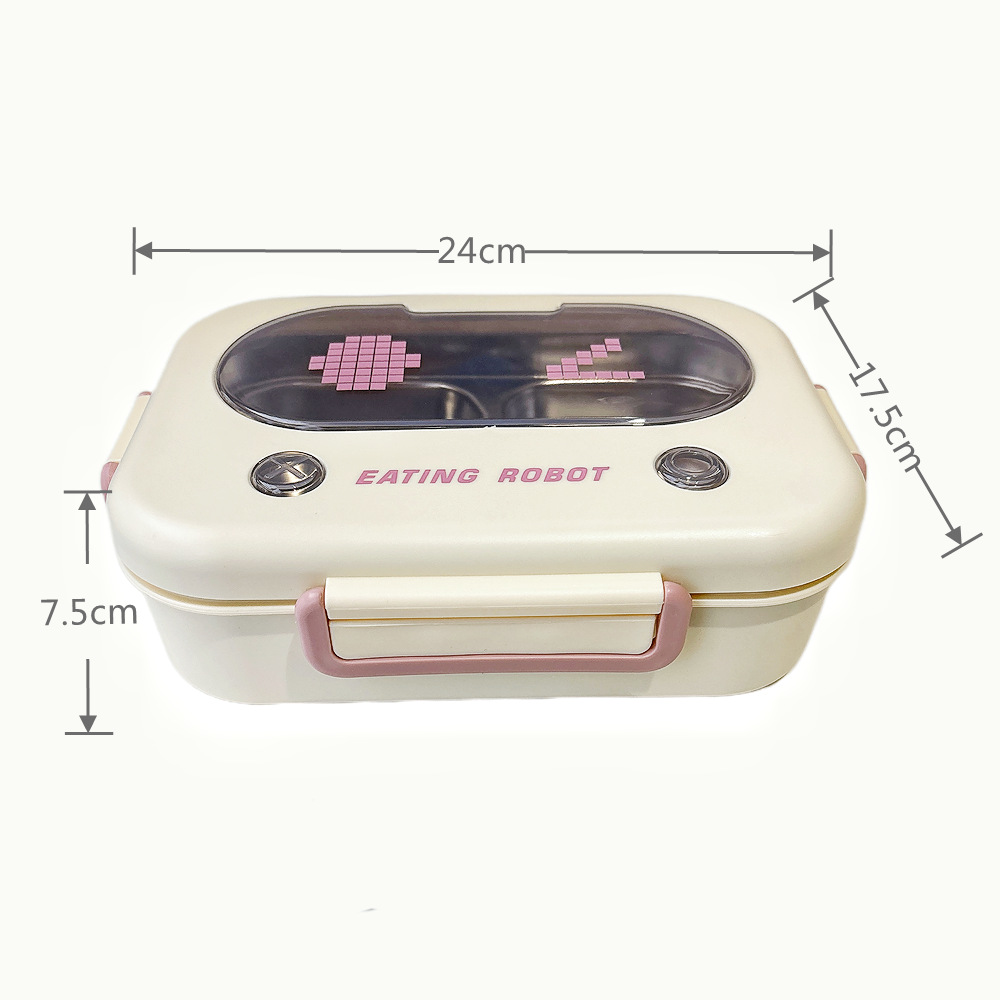 保温弁当箱ステンレス鋼ランチコンテナ漏れ防止食品保存オーガナ - Food Storage Prep Containers のレビューと価格