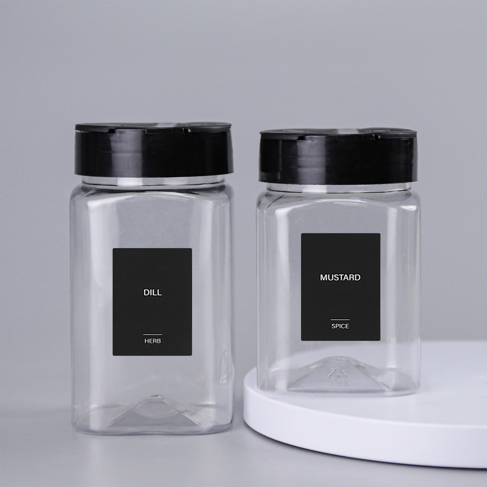 32枚入りスパイスステッカー 防水長方形ラベル キッチン容器 - Food Storage Organization のレビューと価格