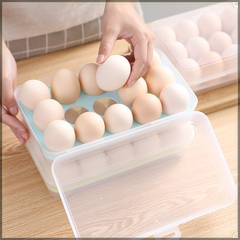卵収納ボックス 15グリッド PP製 透明 取り外し可能 防 - Egg Storage Holder のレビューと価格