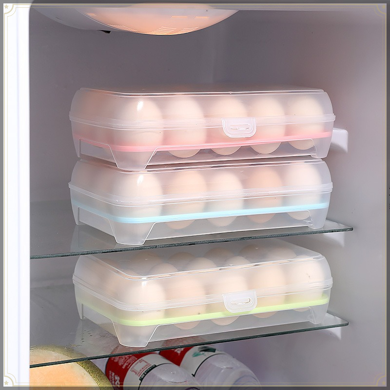 卵収納ボックス 15グリッド PP製 透明 取り外し可能 防 - Egg Storage Holder のレビューと価格